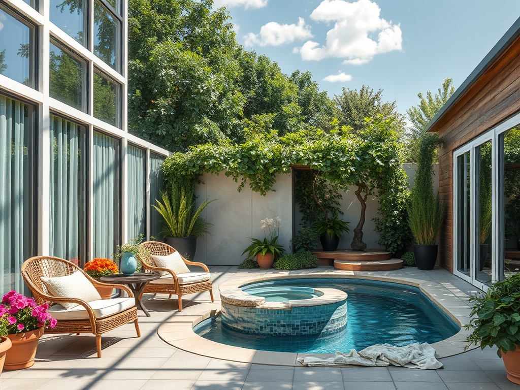 Автоматическое наполнение бассейна