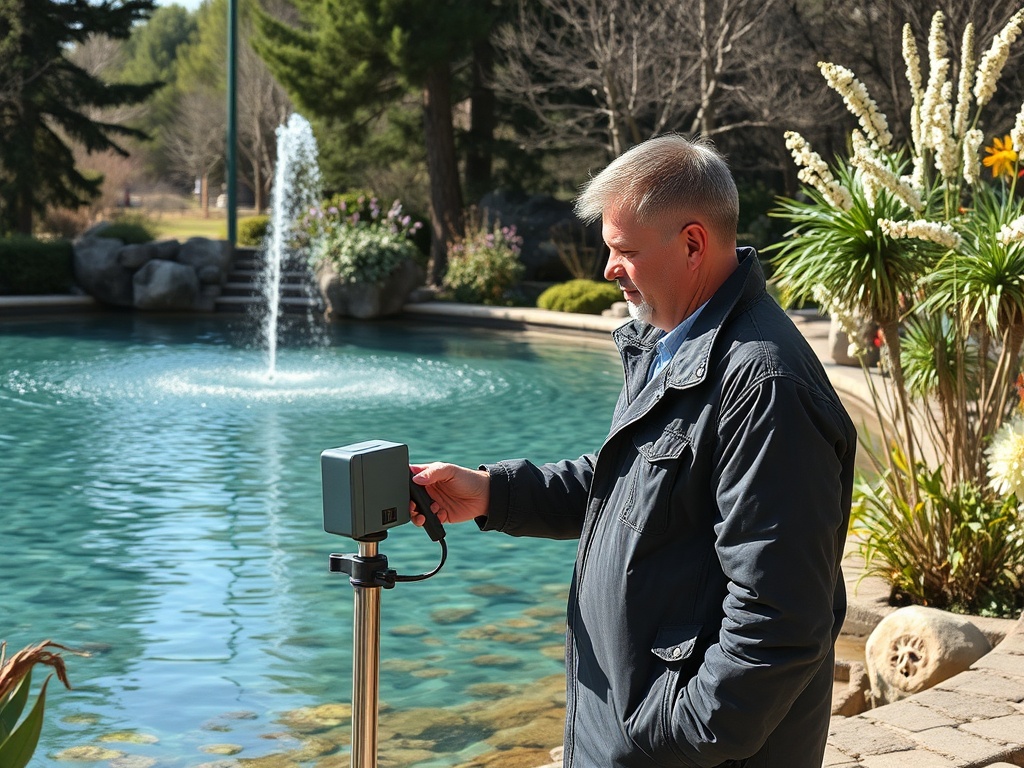 Автоматическое наполнение бассейна