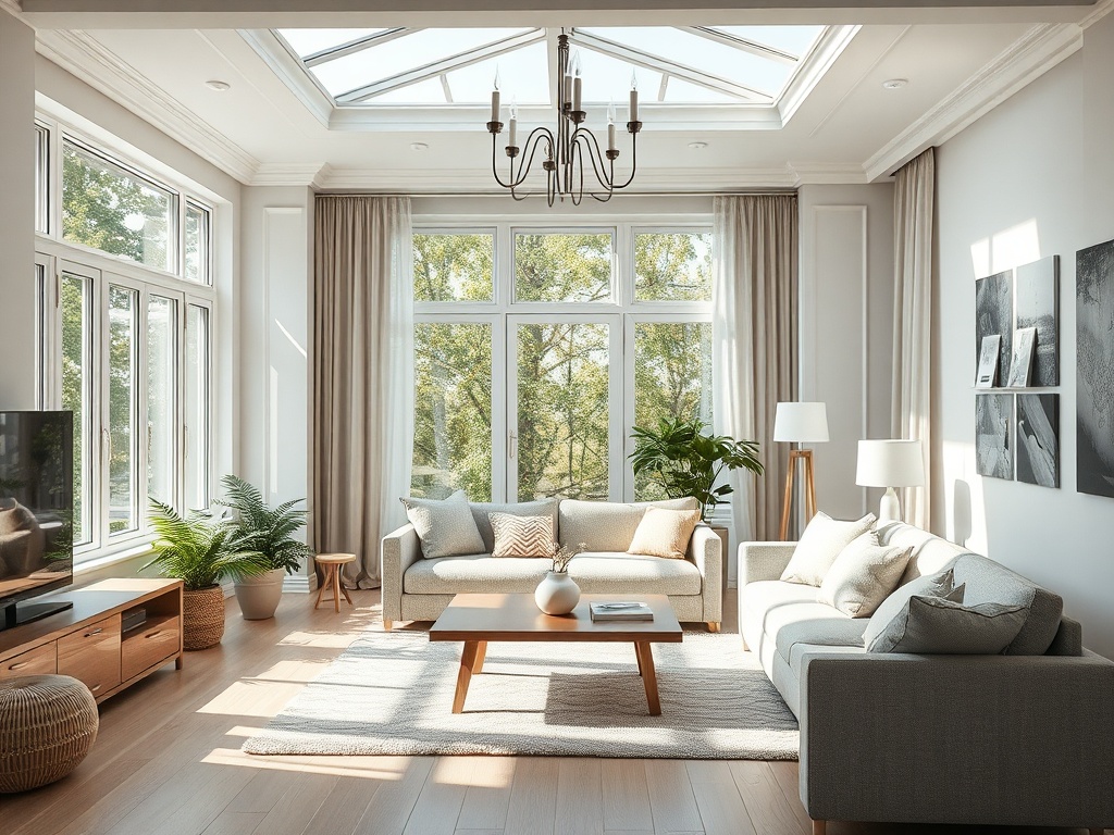 Баланс между естественным и искусственным светом: правила для домов из клееного бруса